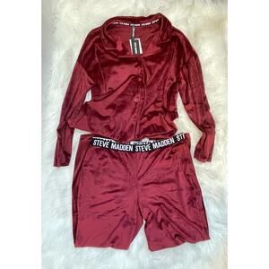 Steve Madden Velvety Pajama Set